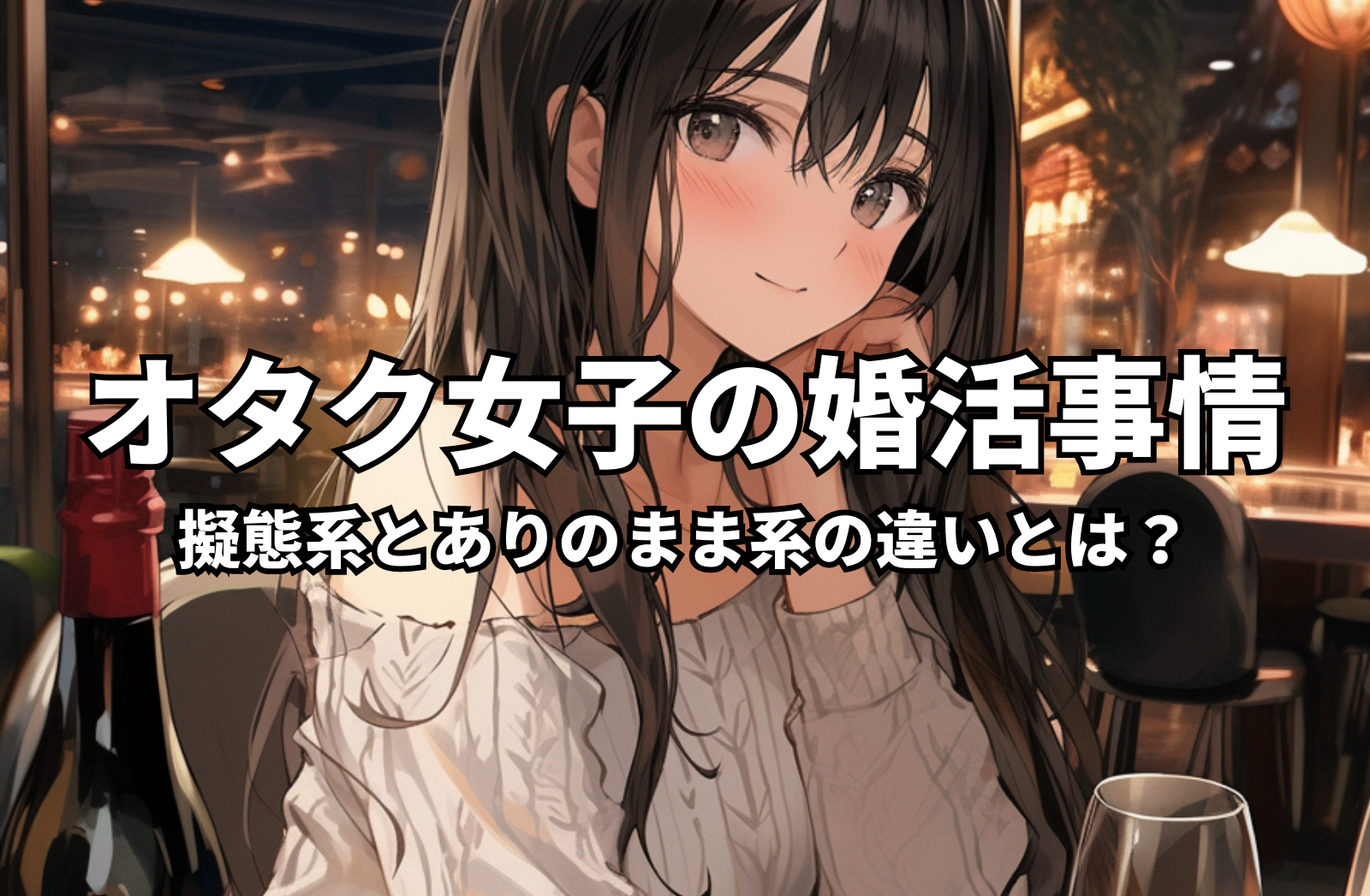 オタク女子の婚活事情：擬態系とありのまま系の違いとは？ | ミューコネクト